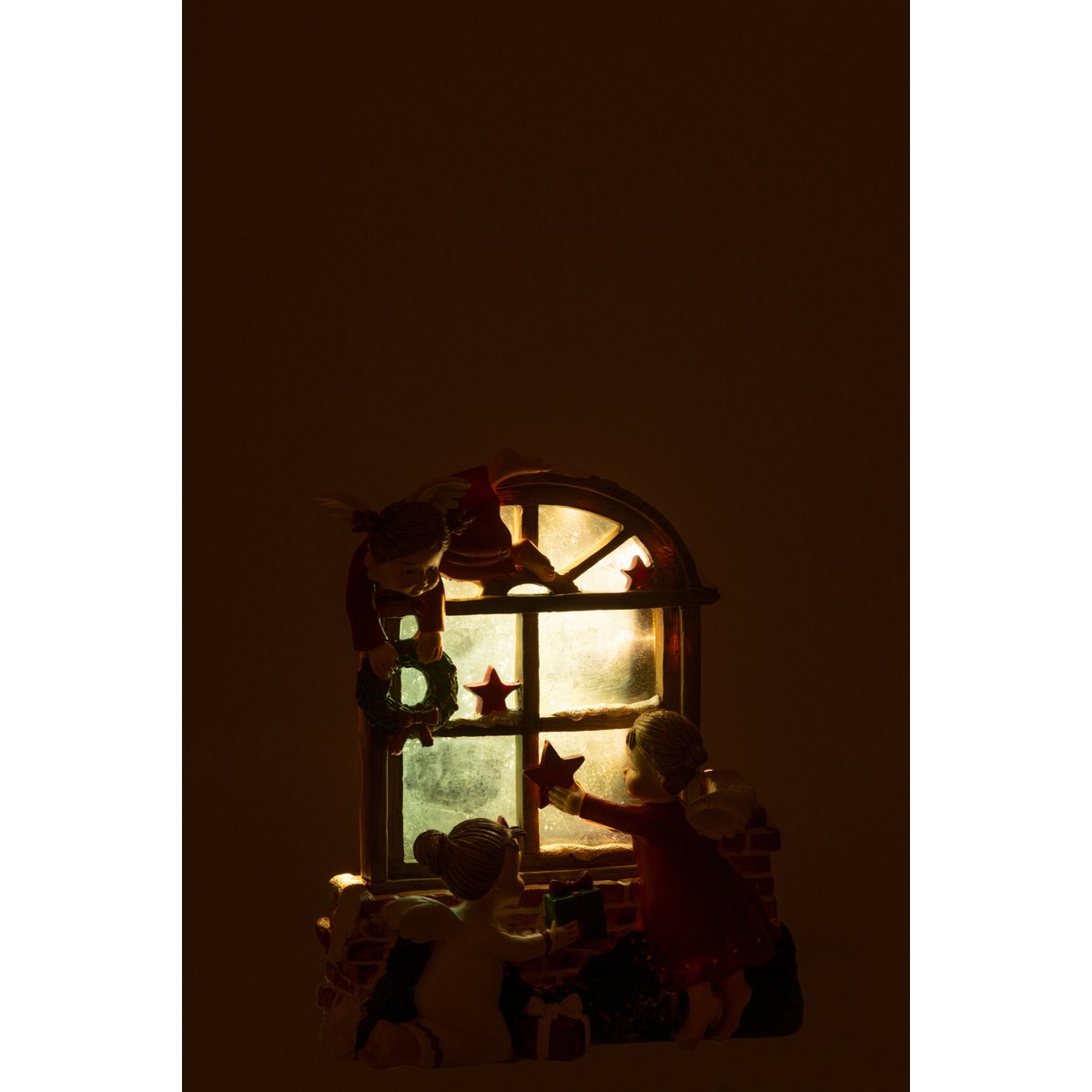 LED Christmas angel figure for window – 20.5 cm