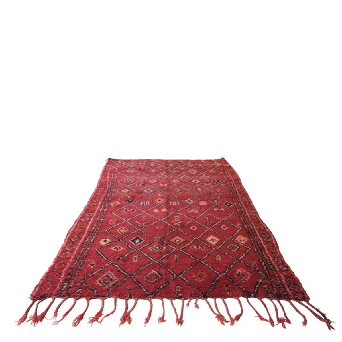 Marokkanischer Berber Teppich reine Wolle 197 x 313 cm