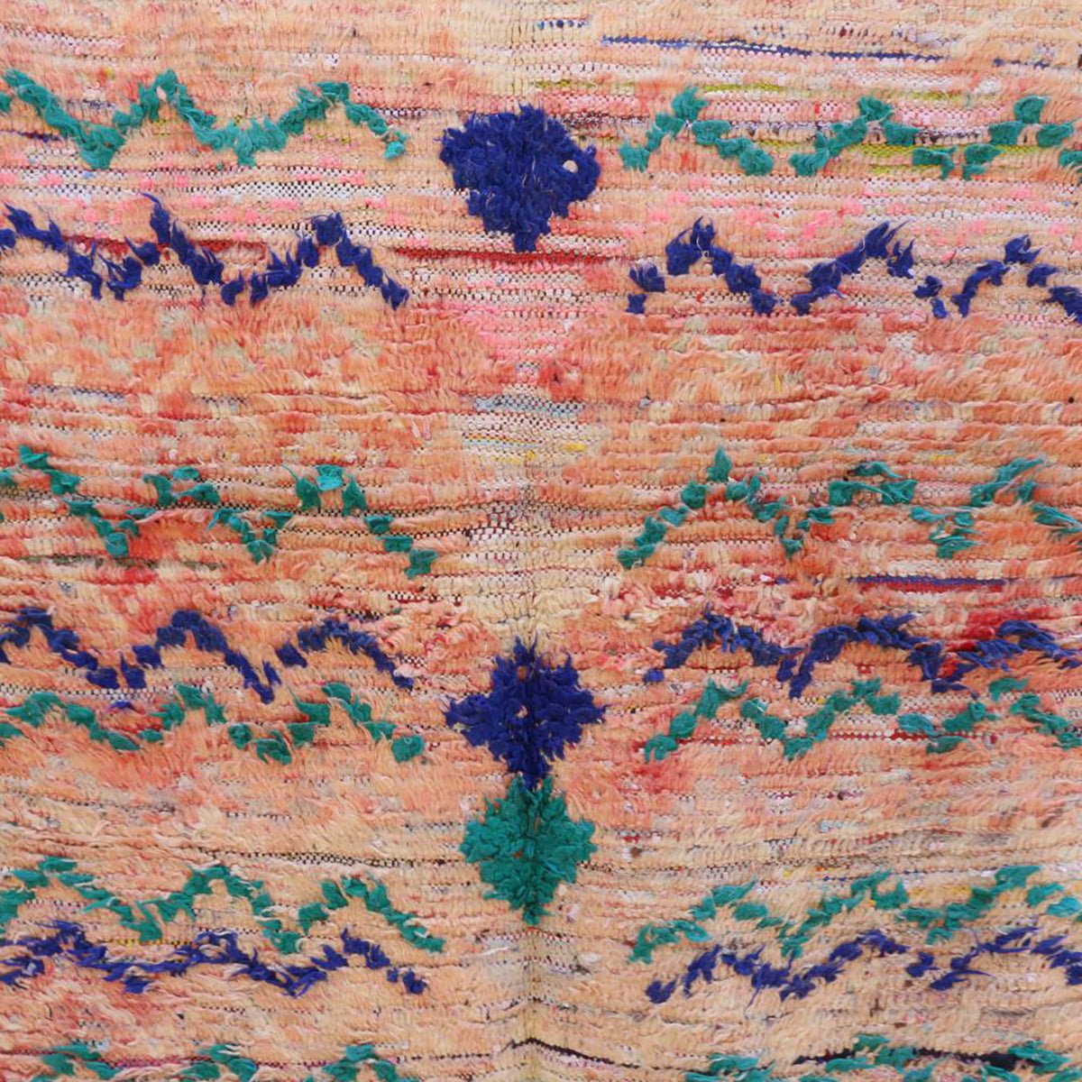 Marokkaner Berber Teppich reine Wolle 115 x 239 cm