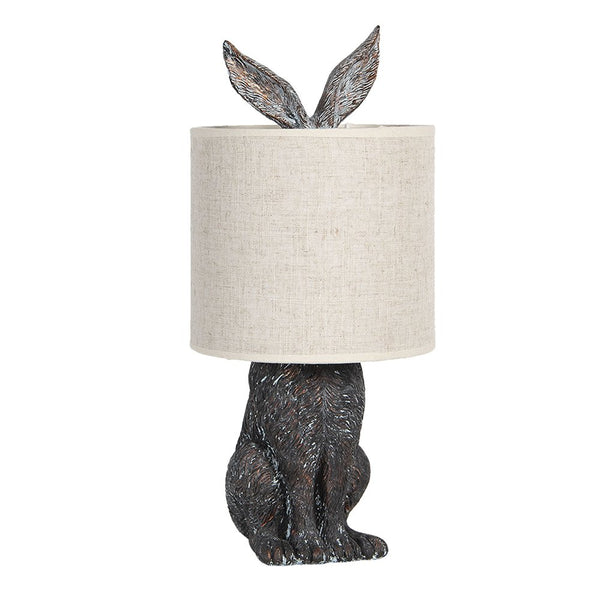 Table Lamp Rabbit Beige 20x43 cm Easter Bunny