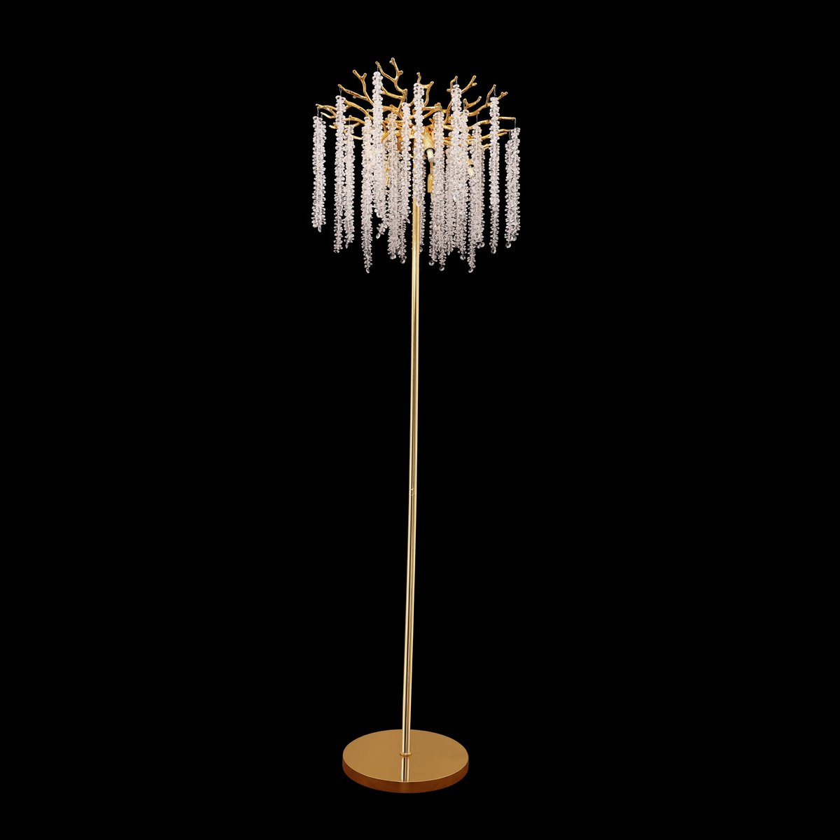 Stehlampe Frost Gold | 40x150 cm