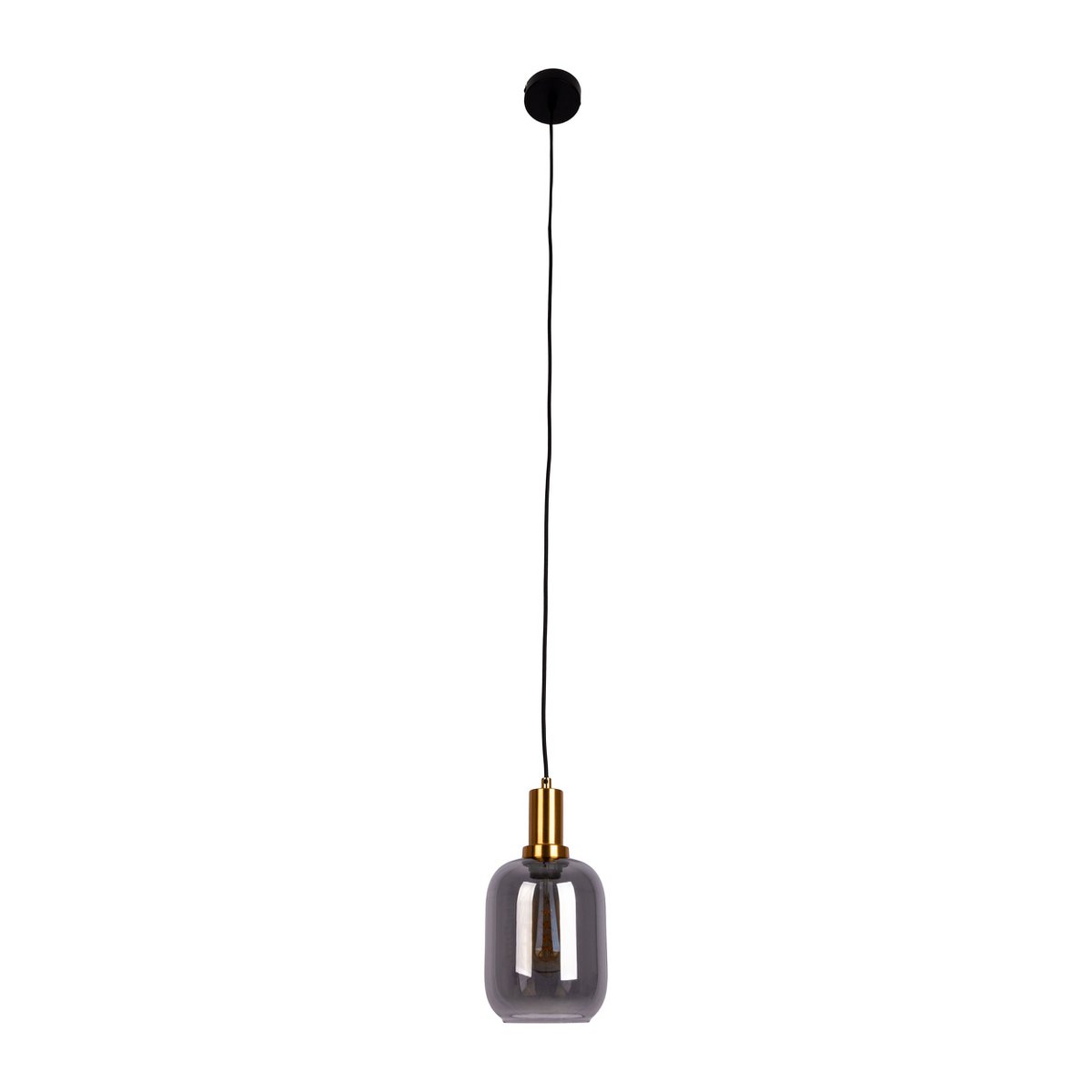 1er Pendelleuchte "FUMO", Pendellampe aus Metall