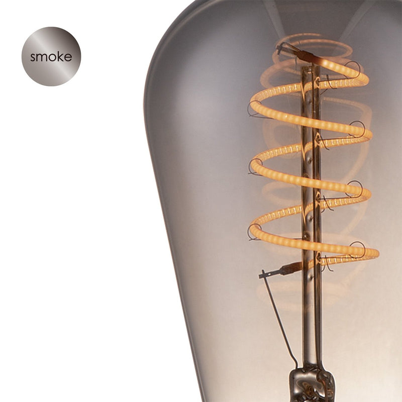 Home Sweet Home dimmable LED drop spiral E27 4W 100Lm 1800K socket