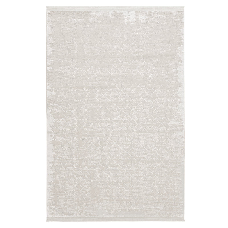 Sehrazat Premium Diamond 7800 Collection Beige - Moderner Designer Teppich mit 3D-Effekt