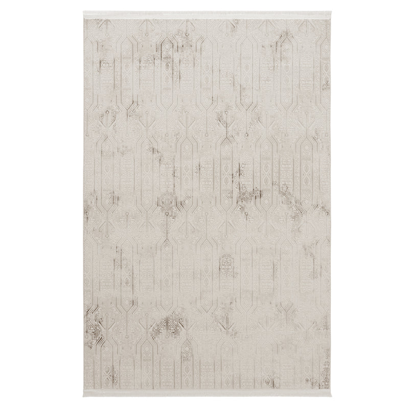 Sehrazat Premium Diamond 7820 Collection Beige - Modern designer carpet with 3D effect