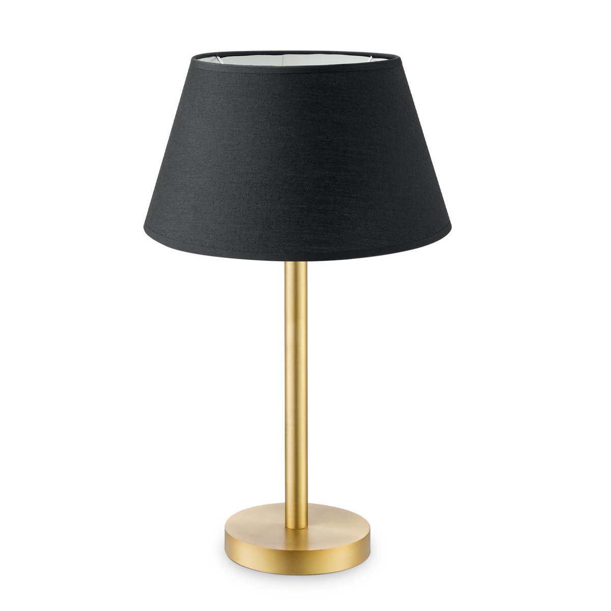 Tischleuchte Largo - E27 Messing schwarz 30cm