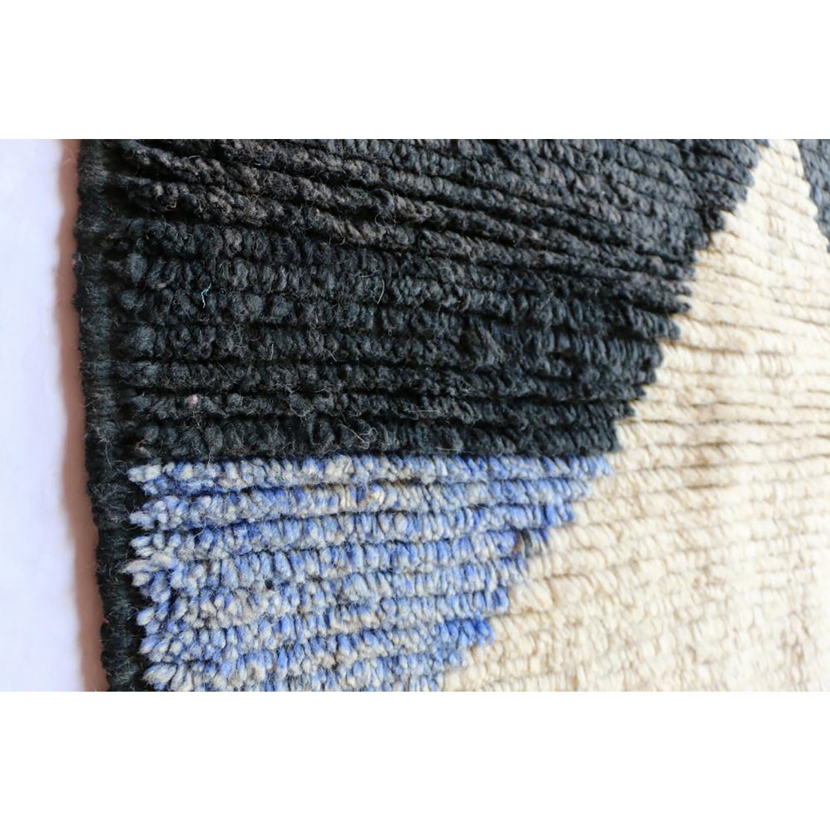 Berber Wolle reiner Spurteppich 88 x 290 cm