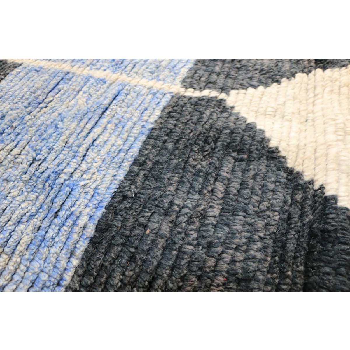 Berber Wolle reiner Spurteppich 88 x 290 cm