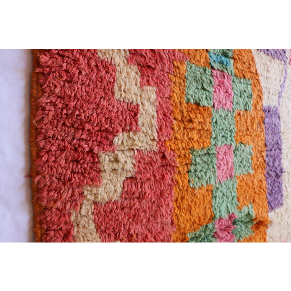 Marokkaner Berber Teppich reiner Wolle 209 x 316 cm