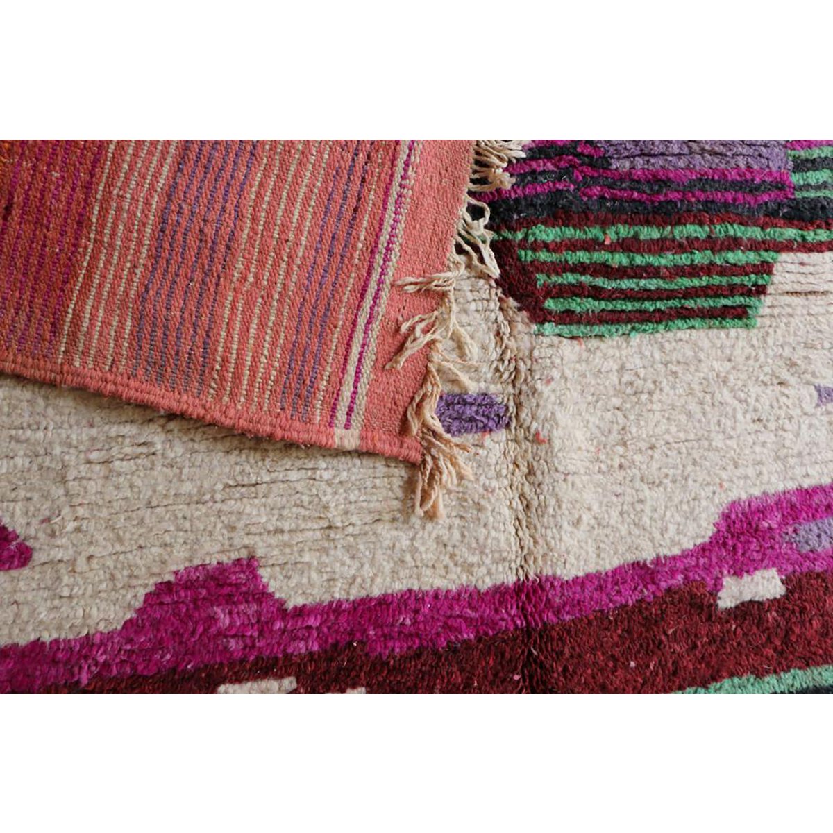 Marokkaner Berber Teppich reine Wolle 174 x 264 cm