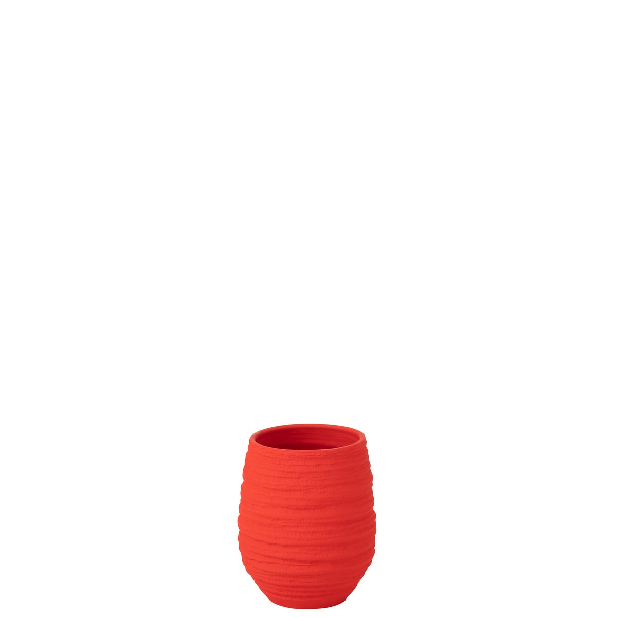 J-Line Vase Fiesta - Ceramic - Red - small