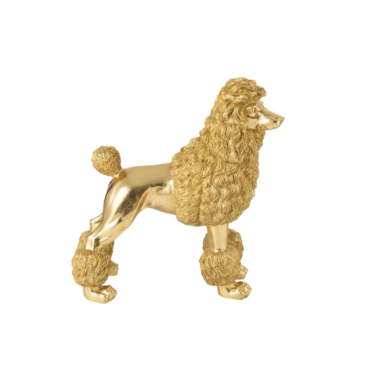 J-Line Podel Stand Polysin Gold gefärbt extra groß