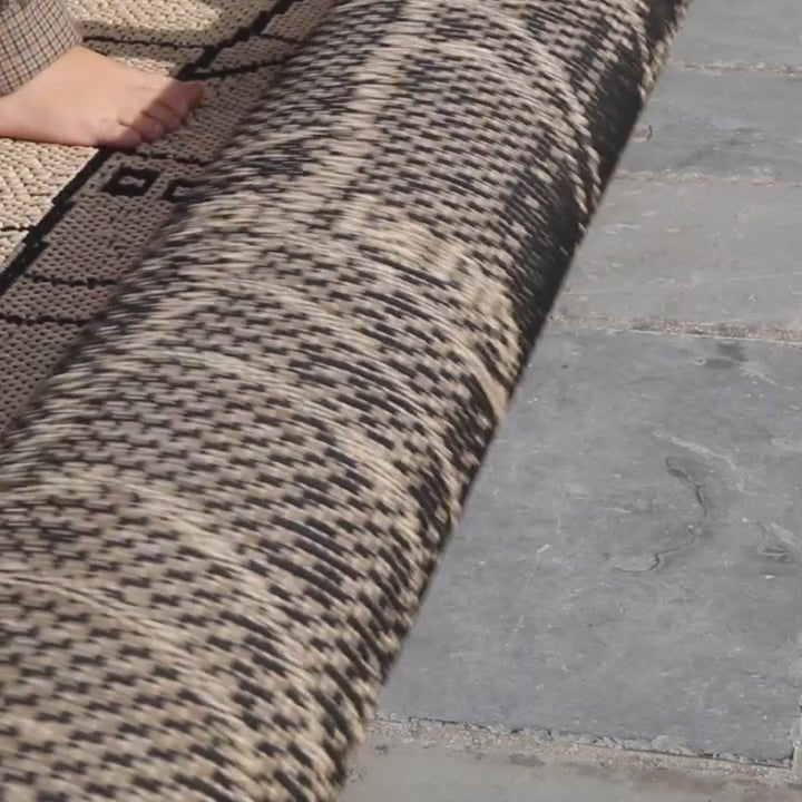 MAASAI-Teppich im Ethno-Stil für drinnen und draußen