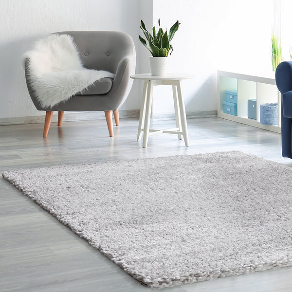 Sehrazat MODERN ETHNO COLLECTION – Deluxe Shaggy Teppich Ethno 1800 grey