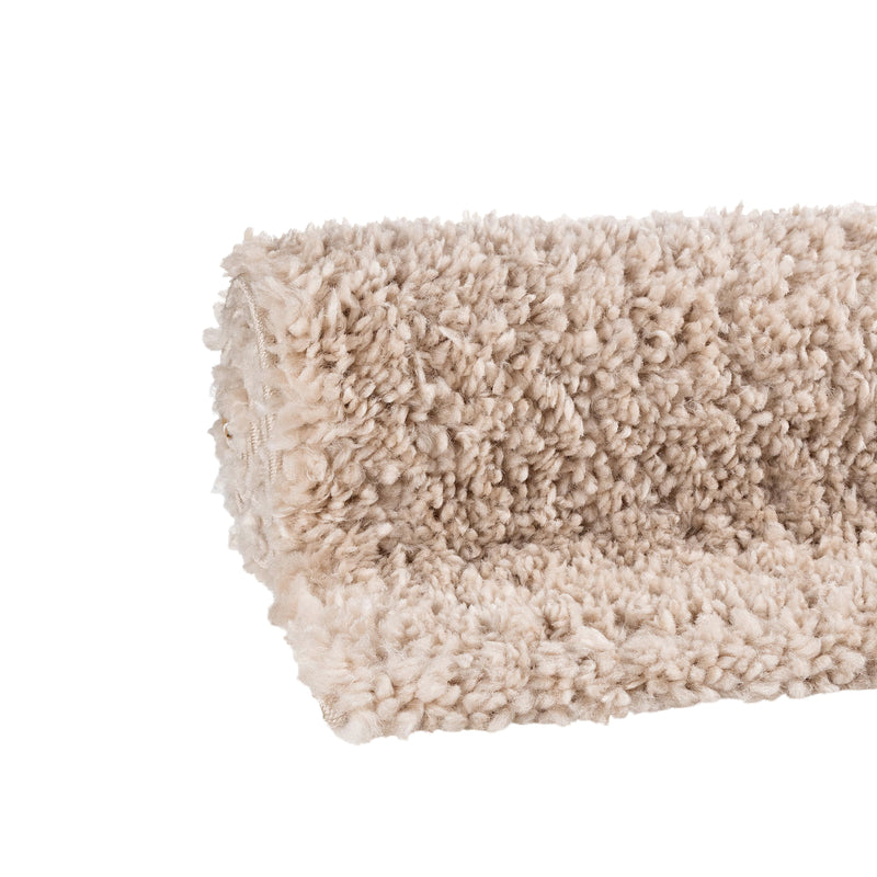 Sehrazat MODERN ETHNO COLLECTION – Deluxe Shaggy Rug Ethno 1800 beige