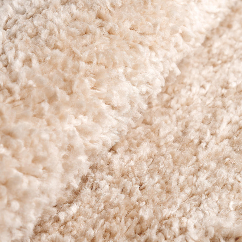 Sehrazat MODERN ETHNO COLLECTION – Deluxe Shaggy Rug Ethno 1800 beige
