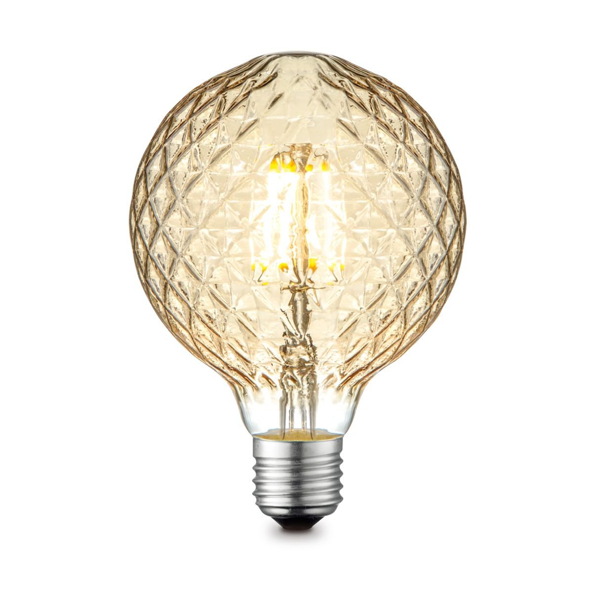 Home Sweet Home dimmbare LED Globe Deco E27 G95 4W 400Lm 2700K Gold