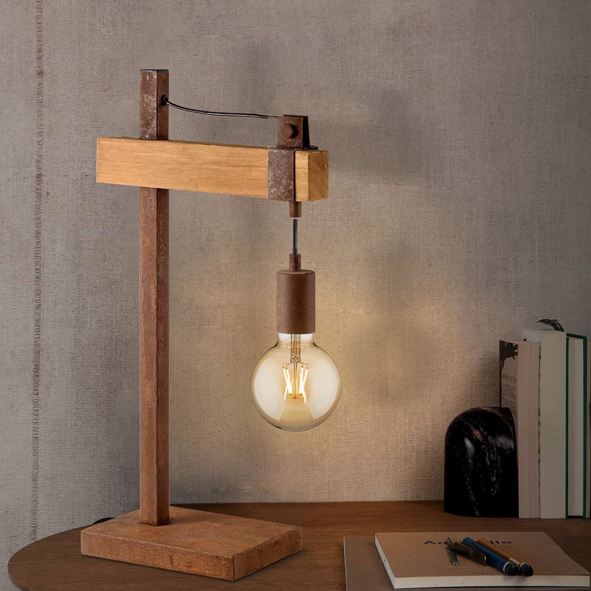 Home Sweet Home dimmbare LED Globe Deco E27 G95 6W 550Lm 2700K Bernstein