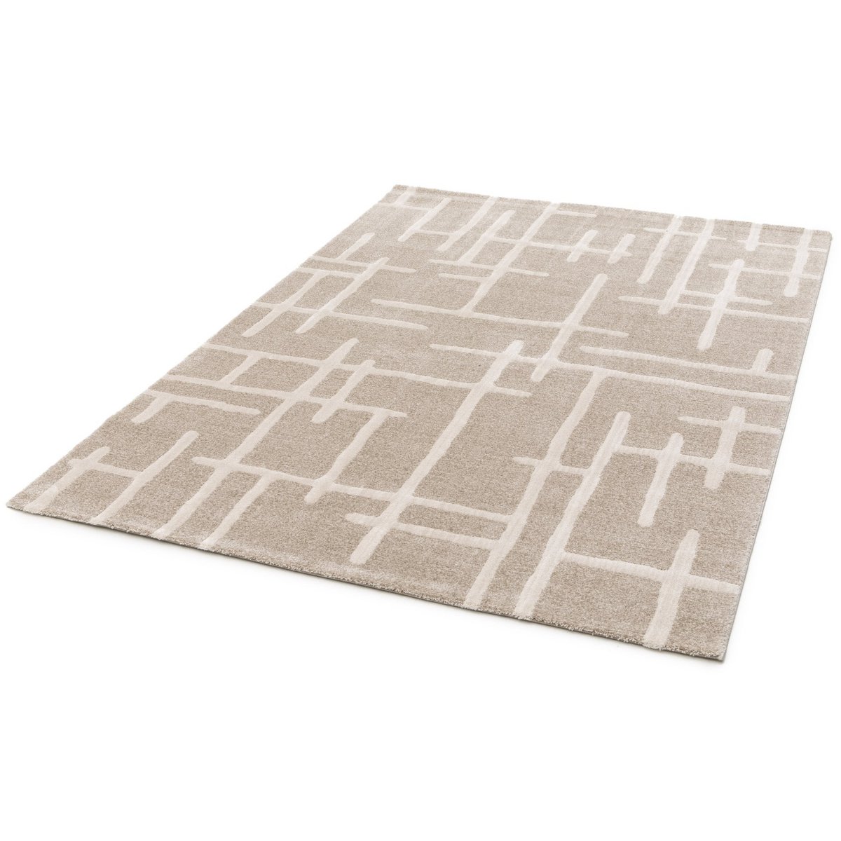 Tufted Tuffed Teppich -Ton auf Ton in Polyester Esquiz