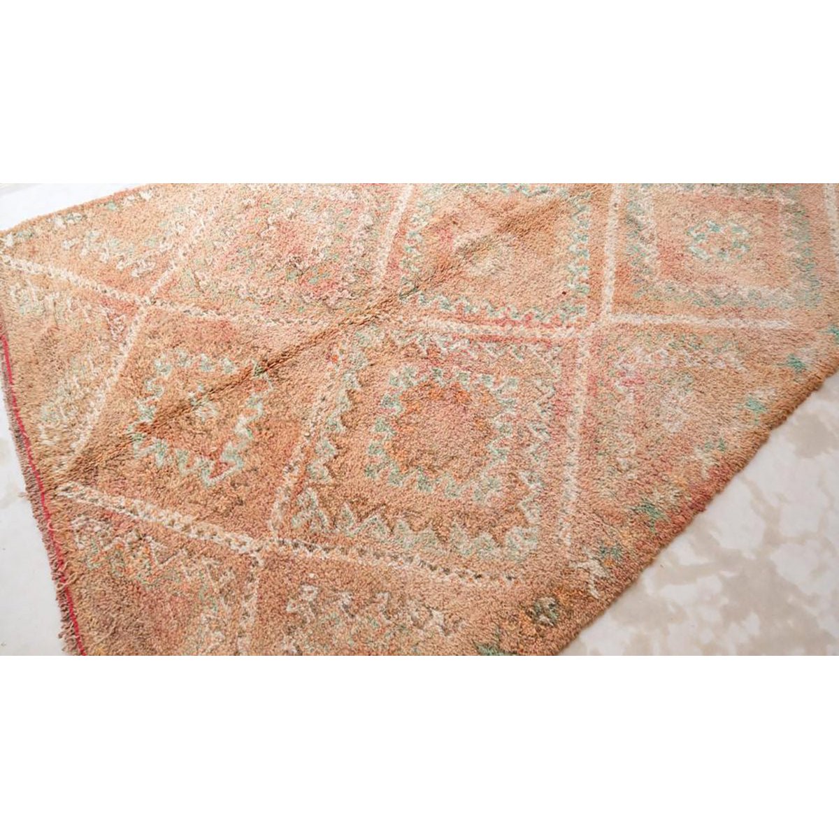 Marokkaner Berber Teppich reine Wolle 174 x 338 cm