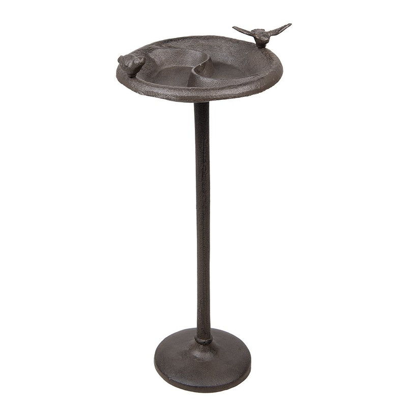 Vogelbad Bruin, IJzer 23x25x52 cm