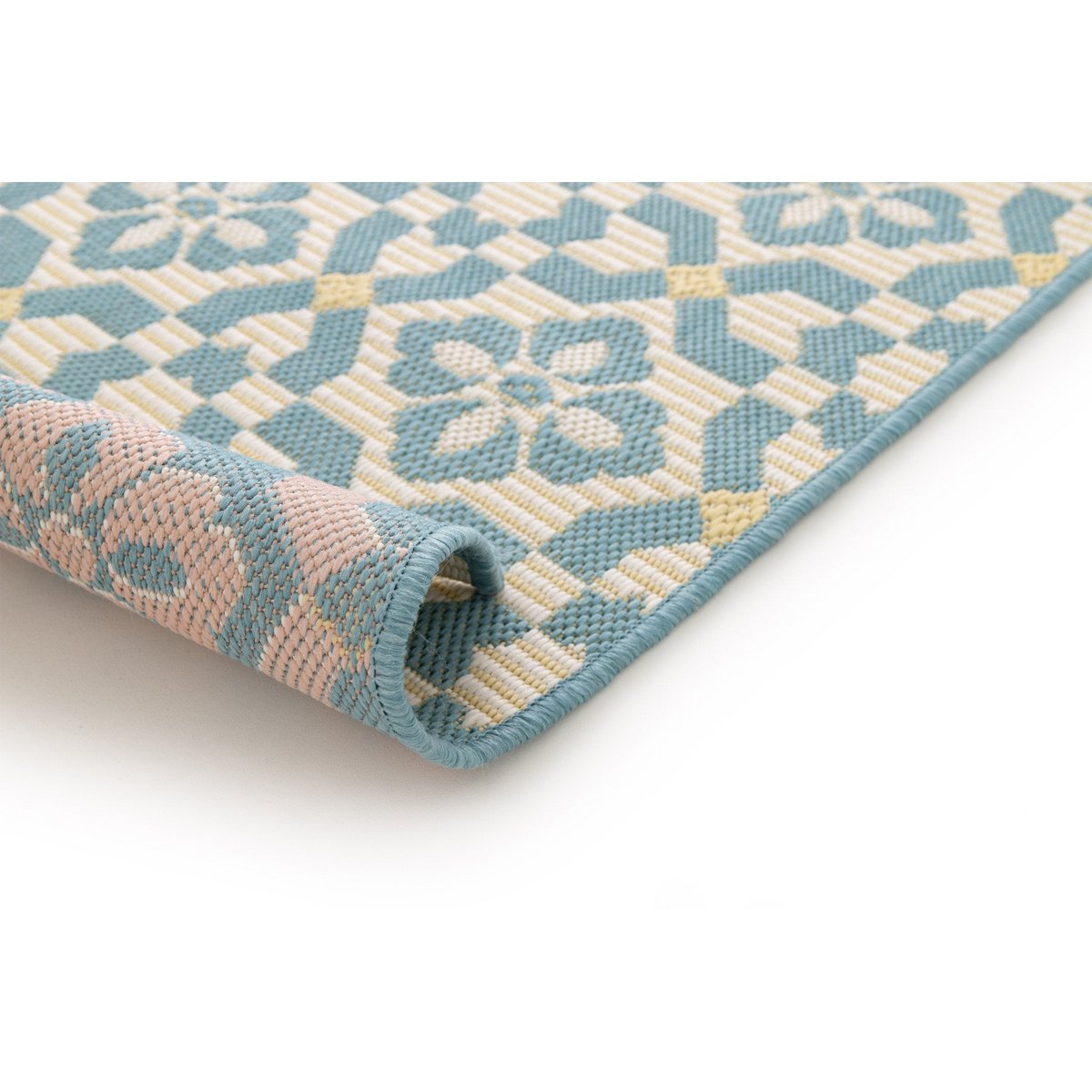Tapis graphique intérieur exterieur AZULEJOS