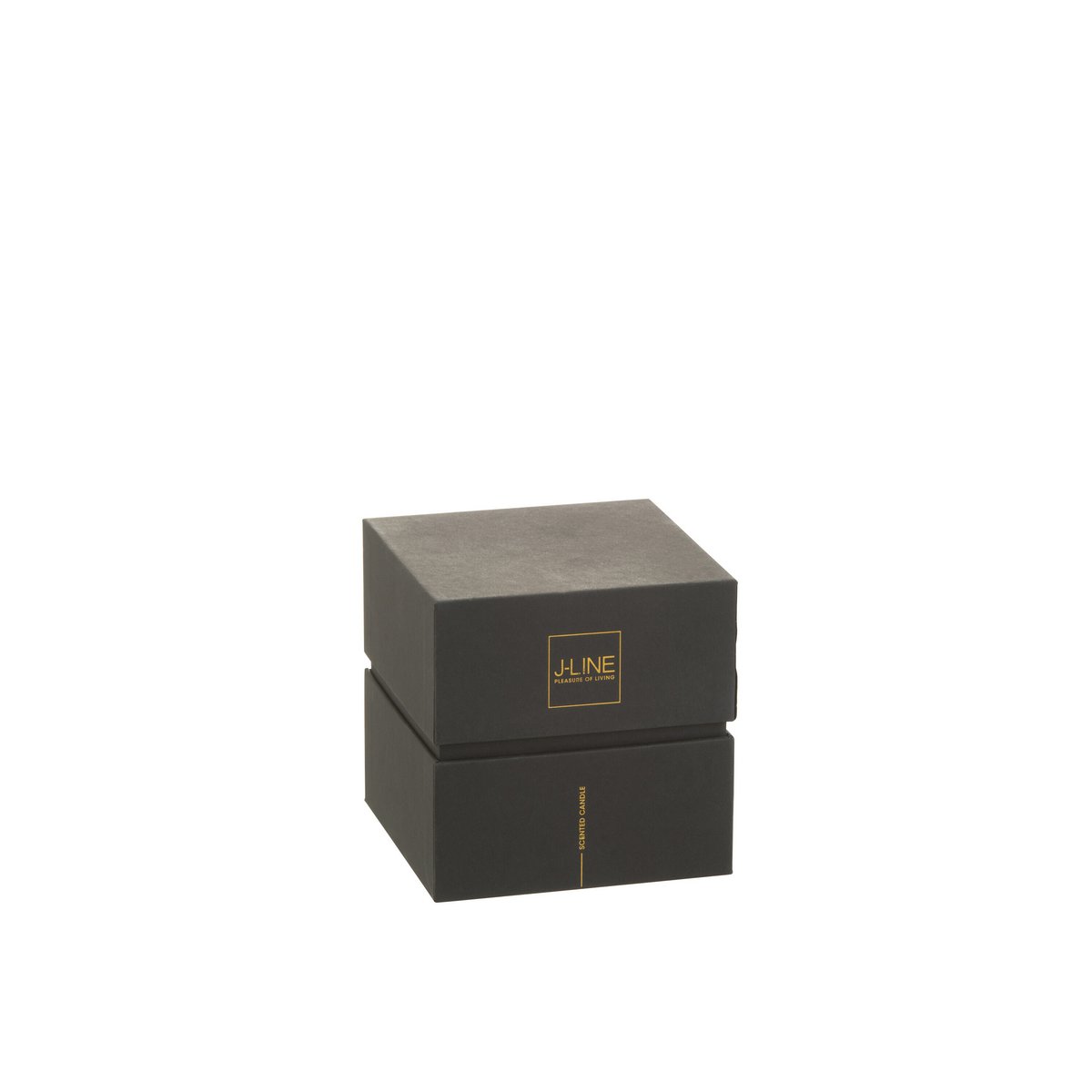J-Line Duftkerze Noa – Ruby Red – Glas – Rot – klein – 35U