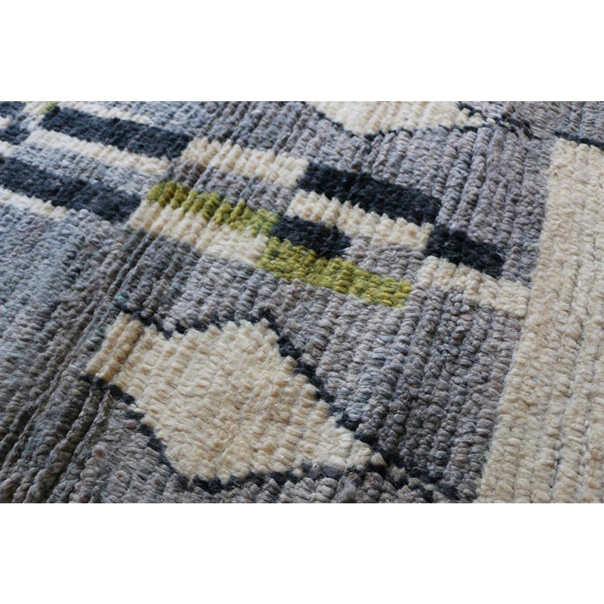 Marokkanischer Berber-Flurteppich aus reiner Wolle, 73 x 384 cm