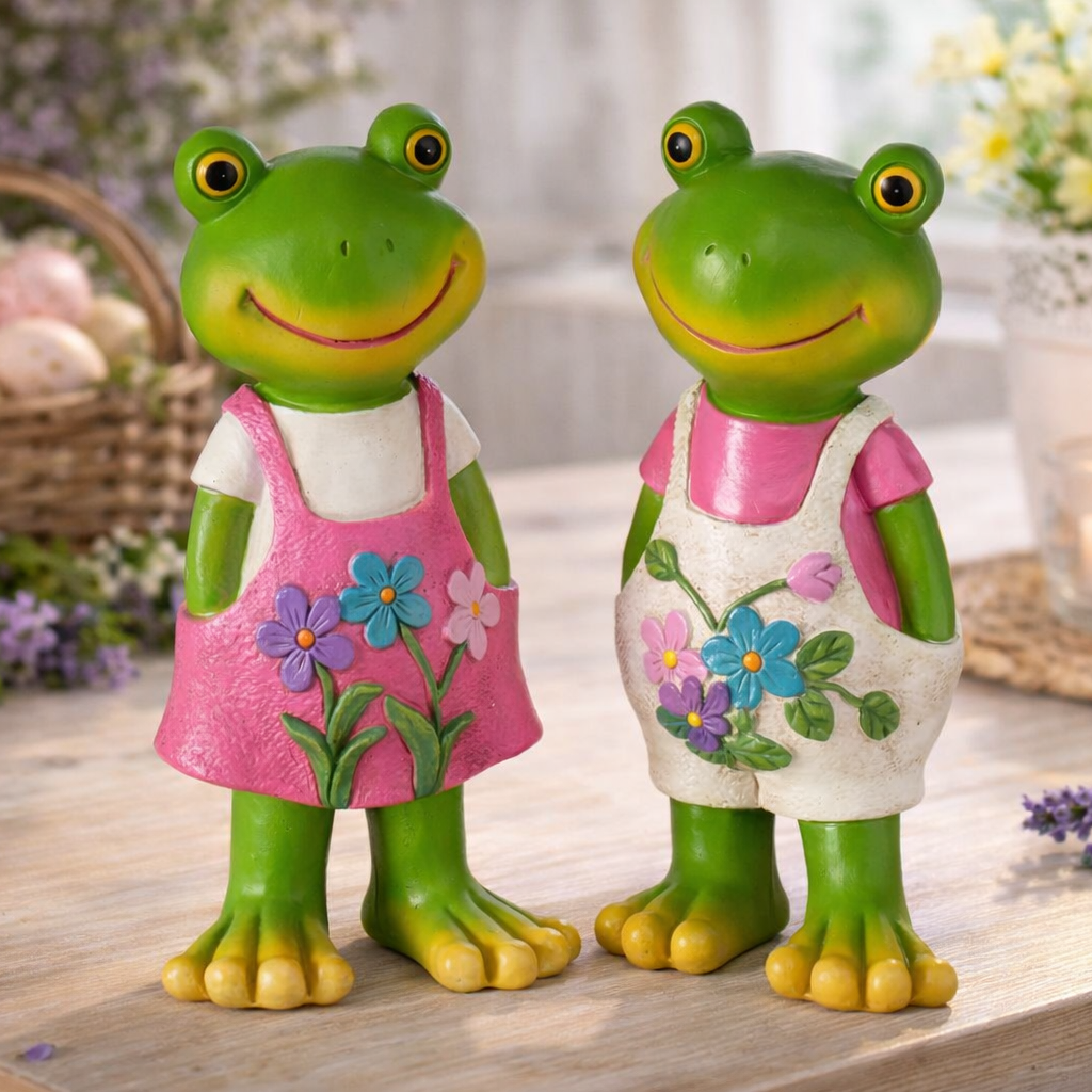 Josia Frosch Figuren 2er Set Mehrfarbig