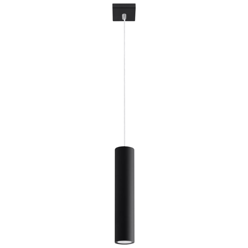 Pendant light LAGOS 1 Black – Minimalist pendant light for stylish accents