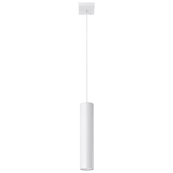 Pendant light LAGOS 1 White – Simple hanging light for stylish interiors
