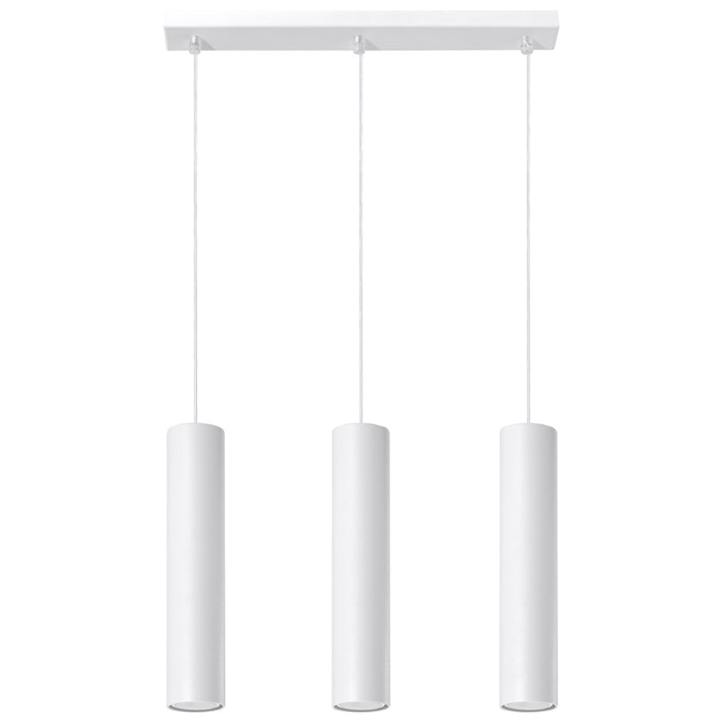 Pendant light LAGOS 3L White – Stylish hanging light with three light sources