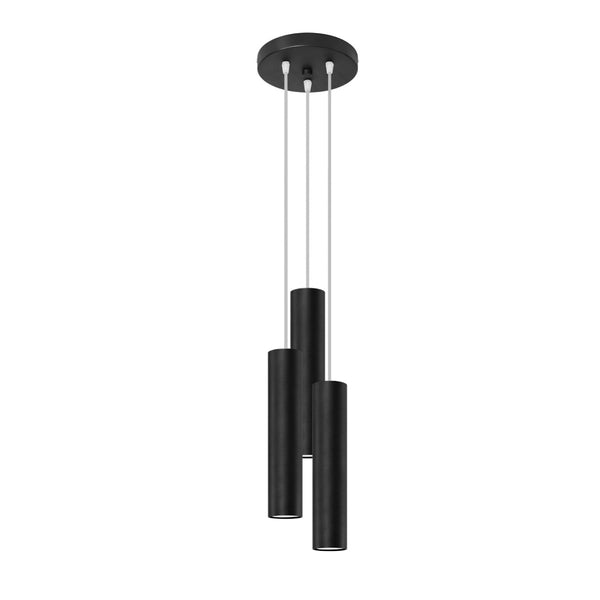 Pendant light LAGOS 3P Black – Elegant pendant light for stylish interiors