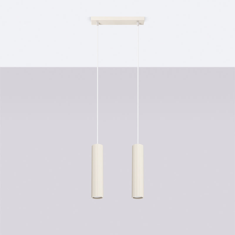 Pendant light KARBON 2 beige