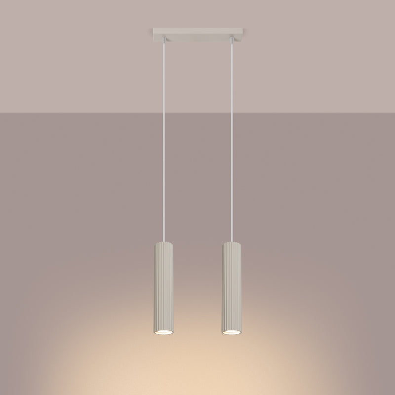 Pendant light KARBON 2 beige