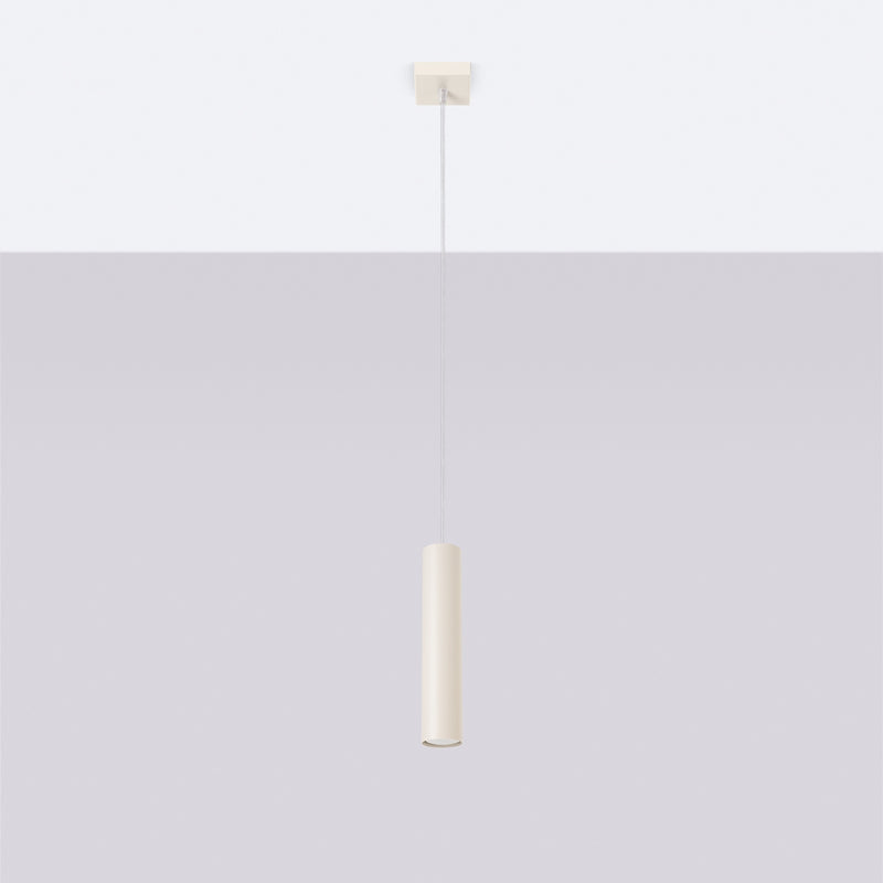 Pendant light LAGOS 1 Beige – Minimalist pendant light for stylish accents