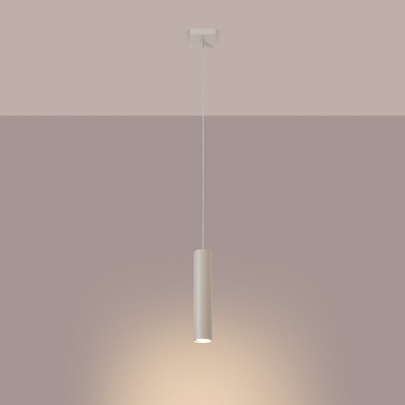 Pendant light LAGOS 1 Beige – Minimalist pendant light for stylish accents