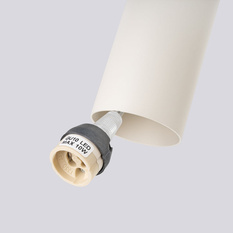 Pendant light LAGOS 2 Beige – Stylish hanging lamp with two light sources