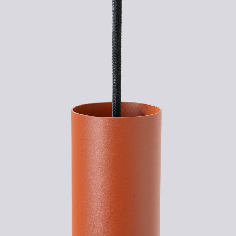 Pendant light LAGOS 3P brick red – Timeless pendant lamp for stylish interiors