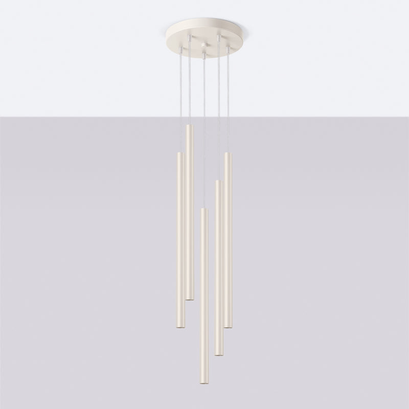Pendelleuchte PASTELO 5P beige