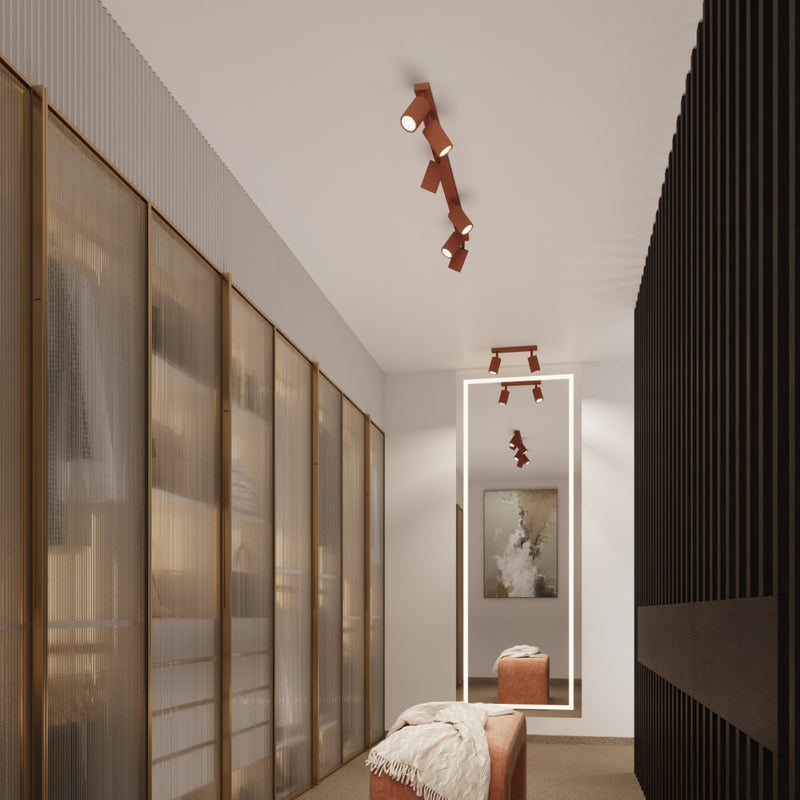 Ceiling CARBON 4 red ochre