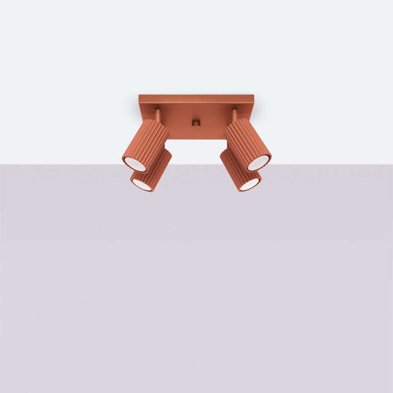 Ceiling CARBON 4 red ochre