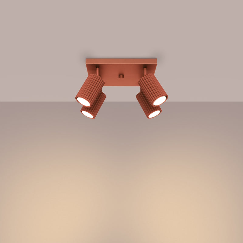 Ceiling CARBON 4 red ochre