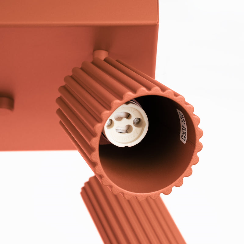 Ceiling CARBON 4 red ochre