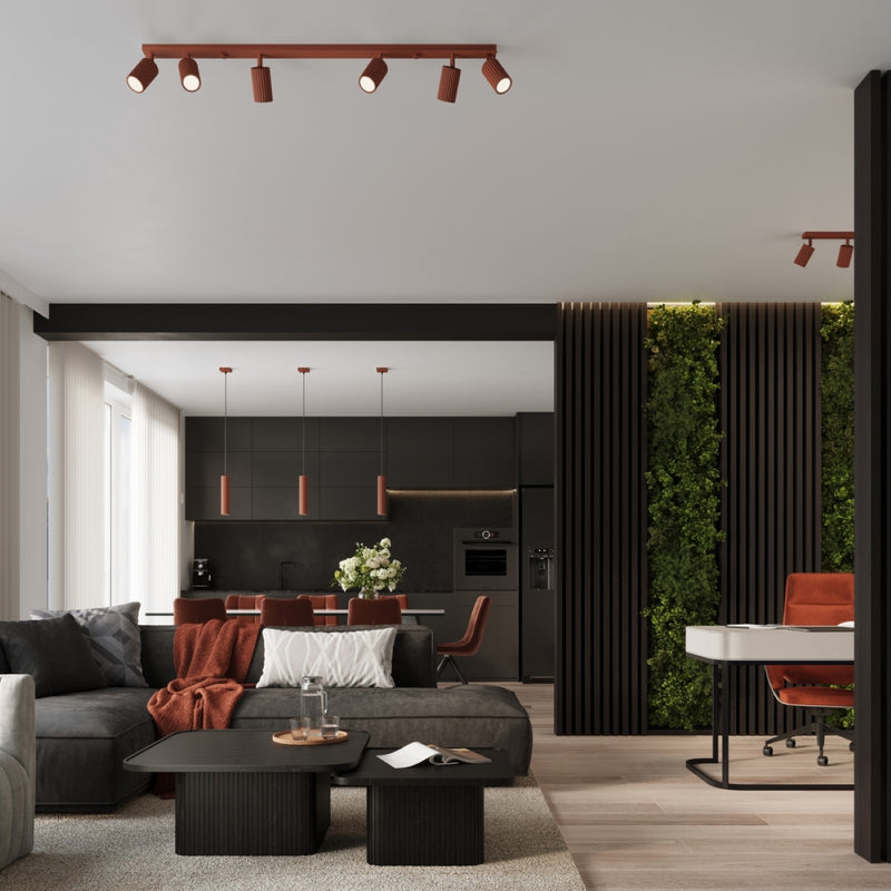 Ceiling KARBON 4L red ochre