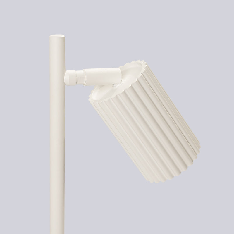 Tischlampe Karbon Beige Aluminium Minimalistisch Modern