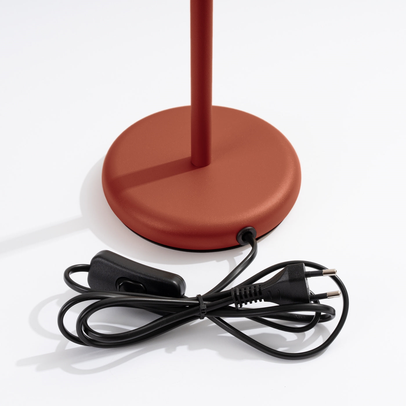 Tischlampe Karbon Ockerrot Aluminium Modern Minimal