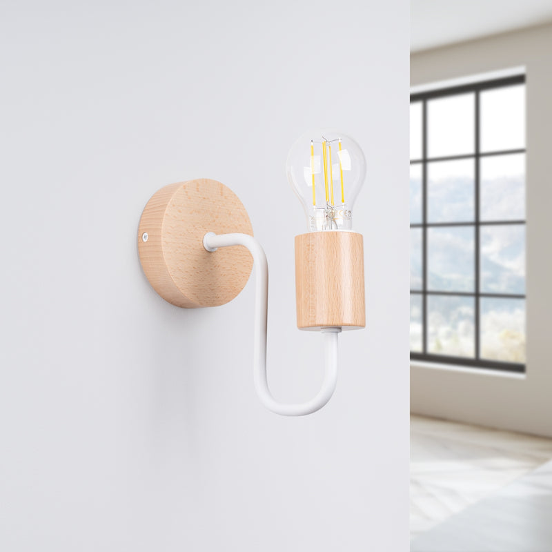 Wall lamp TIMBO white