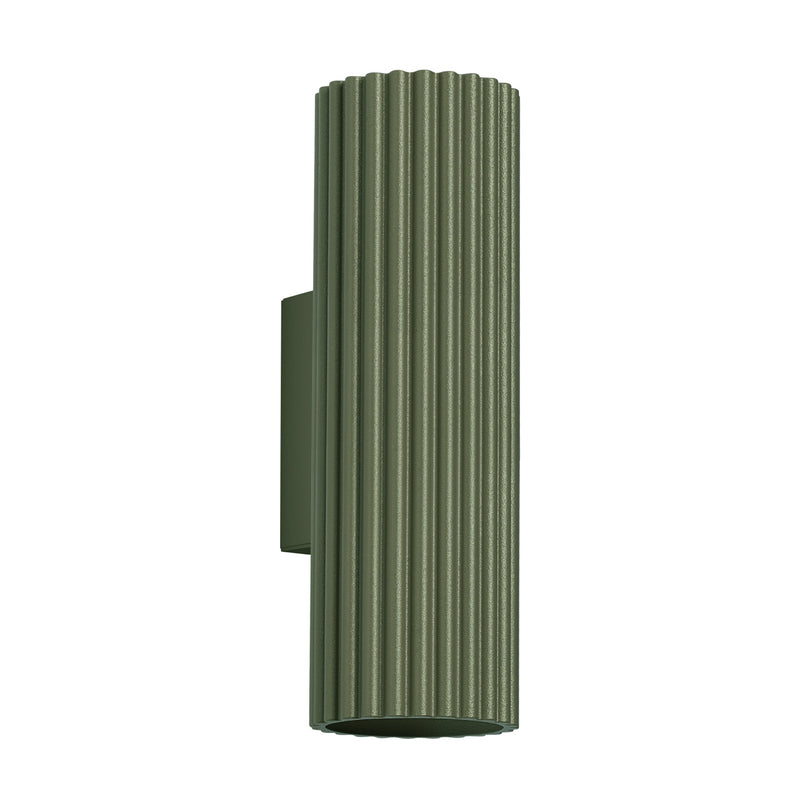Wall light KARBON 20 olive green