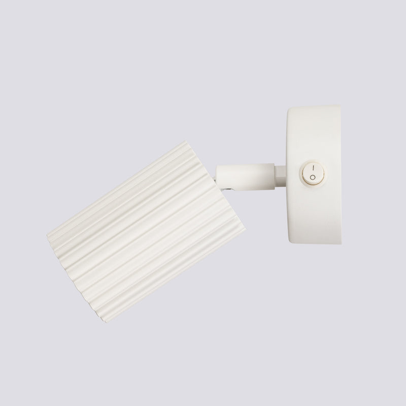 Wall light KARBON beige with switch